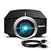 Projector, GooDee Mini Portable Projector Home Cinema Theater Movie Video Projector Support Multimedia HDMI USB for Home Entertainment Games