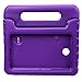 NEWSTYLE Shockproof Light Weight Kids Case with Protection Cover Handle and Stand for Samsung Galaxy Tab 4 7-inch, SM-T230, SM-T231, SM-T235 – Purple Not Fit Other Tablet