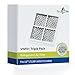Filter Deity LT120F Air Filter, Compatible OEM Fridge Filters Replacement for ADQ73214402, ADQ73214404, LT120F, and Various Top Refrigerator Models and Units - Pack of 3