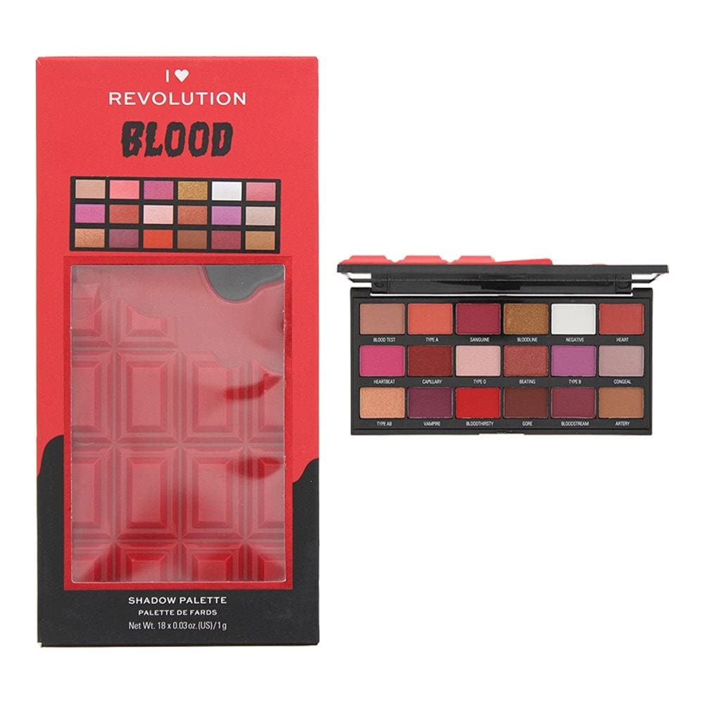 Makeup Revolution I Heart Revolution Blood Chocolate Palette