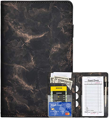 6 Waitress+Marble+Texture+Waitstaff+Organizer