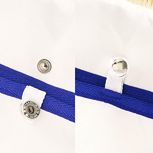 24" Industrial Strength Loop-End Cotton Dust Mop with 56" Long Wood Handle and Metal Frame, Best Value for Wet and Dry Mopping on Hardwood, Laminate, Concrete Floor Thick Tufted Mop Head - Thumbnail 6