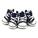 Small Pet Dog Cat Denim Shoes Sport Casual Anti-slip Boots Sneaker Shoes Clothes