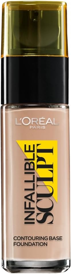 L'Oréal Infallible Sculpt Foundation Medium/Dark, 29ml, 29 ml (Pack of 1)