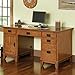 Homestyles Arts & Crafts Cottage Oak Pedestal Desk