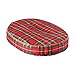 DMI 16-inch Molded Foam Ring Donut Seat Cushion Pillow, Plaid