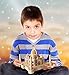 Puzzled 3D Puzzle Taj Mahal Wood Craft Construction Model Kit, Fun Unique & Educational DIY Wooden Toy Assemble Model Unfinished Crafting Hobby Puzzle to Build and Paint for Decoration 176 Pieces Pack