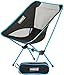 Portable Folding Camping and Backpacking Chair / Small Sport Chair - Lightweight Foldable Gear, Compact, Packable Carry Bag, and Heavy Duty. Beach lounge, hiking, travel, festivals, and concerts.