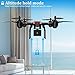 SANROCK X105W Drones with Camera for Adults 720P HD WiFi Real-time Video Feed. Long Flying Time 17Mins, Altitude Hold, Gravity Sensor, Route Made, One Key Take Off/Landing, Great Gifts for Boys.