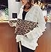 Dolce Na Womens Oversized Clutch Bag Purse Pu Leather Evening Wristlet Handbag (79 Brown Leopard)