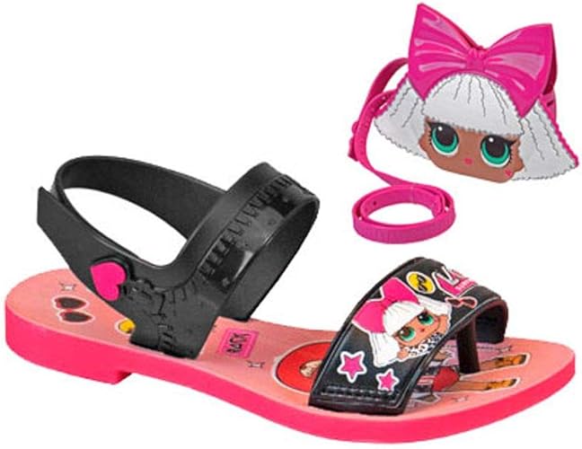 sandália lol surprise com bolsa