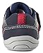 pediped Grip-N-Go Adrian Sneaker (Toddler),Navy/Grey/Red,22 EU (6-6.5 M US Toddler)