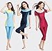 YEESAM Modest Swimsuits for Women 2 Pieces Surfing Suit Muslim Swimwear Burkini