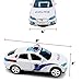 Bump and Go Police Toy Car - Battery Operated Novelty Cop Toy Car with Bump and Go Action | Sirens | Lights for Kids 3 Years and Up - Car Changes Direction on Contact