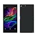 Orzly Razer Phone Case, FlexiCase for The Razer Gaming Smartphone (2017 Android Model) - Protective Flexible Silicon Gel Phone Case in Black