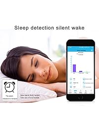 Reloj inteligente deportivo para hombres y mujeres con 8 modos de ejercicio, frecuencia cardíaca, presión arterial, monitor de sueño, 0.92 oz, ultra ligero, IP67, resistente al agua, 30 días en espera, correa de pie, Android iOS