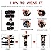 TANDCF bestlife Hinged Knee Brace ROM Post OP Knee Immobilizer Brace Leg Braces Orthopedic Patella Knee Brace Knee Immobilizer Brace Support Orthosis, Adjustable for Left Leg and Right Leg(D002-1)