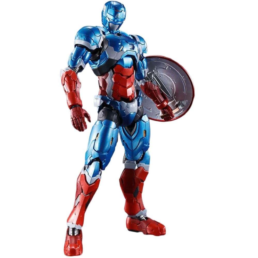 Figure SH Figuarts Captain America Tech-On Los Vengadores Avengers Marvel 16cm