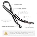 8-10FT Dog Leash for Large Dog Heavy Duty, with Detachable Short Dog Leash- Padded Traffic Leash with Shock Absorbed Spring for Extra Control, Bungee No Pull Reflective Dog Leash for Large Breed Dog