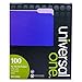 Universal UNV10505 Deluxe Colored Top 1/3-Cut Tabs Letter Size File Folders - Violet/Light Violet (100/Box)