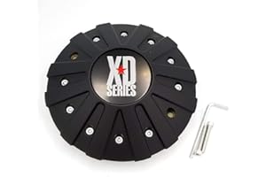 XD SERIES by KMC WHEELS Wheel Pros 846L215B Wheel Center Cap