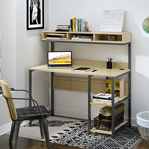 VIPEK Computer Desk 42 Inch Study Writing Desk PC Laptop Table for Home