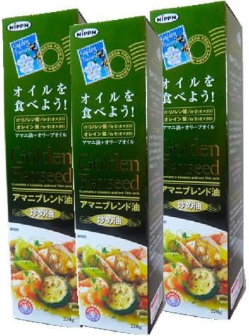 Linseed oil blend 270g [3 pcs set] NIPPN