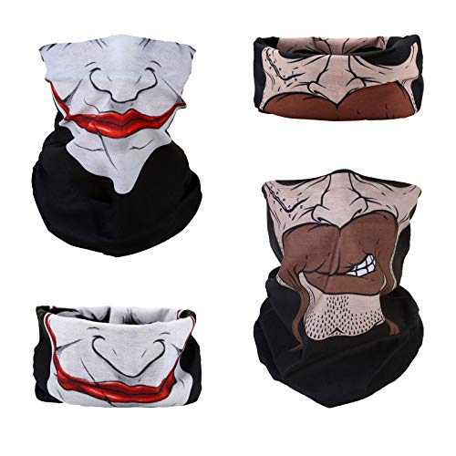 image for SMEHCF 8 Skull Multifunctional Elastic Seamless Headwear Bandana Headb