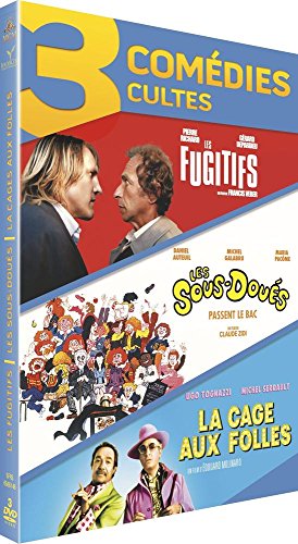Les Fugitifs + Les Sous-Doués Passent Le Bac + La Cage Aux Folles - Pack