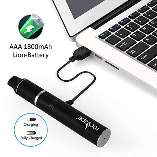 Portable Herbal Cigarettes Dry Herb Vaporizer -Herb X Tobacco Smoking Vaporiser I Customizable Temperature Control Kit Produce Pure N Tasty Vapor - Image 7