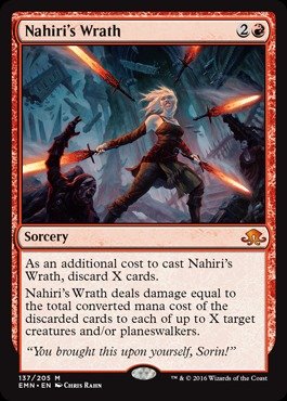 Magic: the Gathering Nahiri39;s Wrath (137/205) - Eldritch Moon