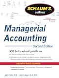 Schaum's Outline of Managerial Accounting, 2nd Edition (Schaum's Outlines)