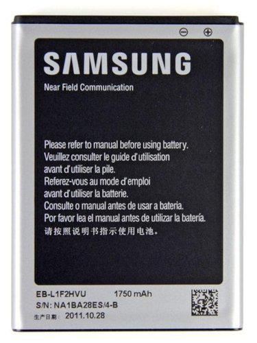 Battery Samsung EB-L1F2HVU 1750mAh Li-ion 3.7V 6.48 Wh for Samsung i9250 Galaxy Nexus