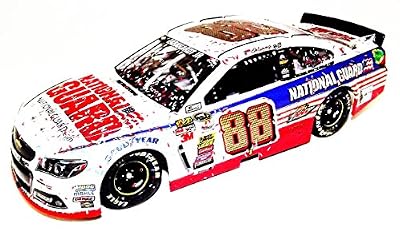 AUTOGRAPHED 2014 Dale Earnhardt Jr. #88 National Guard Racing DAYTONA 500 WIN (Raced Version) Signed Lionel 1/24 NASCAR Diecast Car with COA (#04049 of only 15,888 produced!)