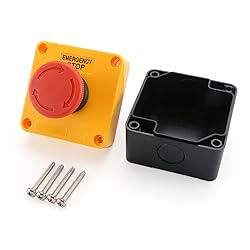 Baomain Red Sign Emergency Stop Switch, 660V