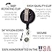 X-ray Oh Snap Retractable ID Badge Reel, Alligator Clip, 34in. Nylon Cord, Medical MD RN Nurse Badge ID, Badge Holder, ID Badge Pull, X-ray Technician Name Tag (Clavicle)