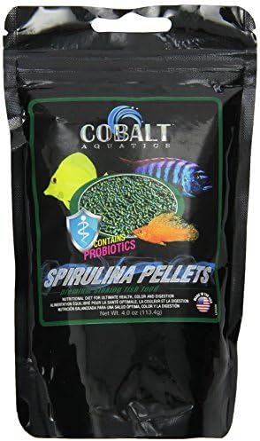 Cobalt International ACI23207 Cobalt Spirulina Pellets for Pets, 4-Ounce by Cobalt International