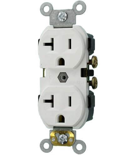 HUBBELL HBL8300 AC Receptacle NEMA 5-15/20 Female Brown Duplex