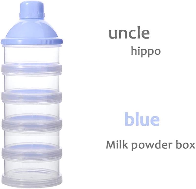 Aleatoire 5 Couches Bebe Lait En Poudre Distributeur De Nourriture Portable Conteneur De Stockage Alimentation Boite 1pc Le Repas De Bebe Biberons Et Accessoires
