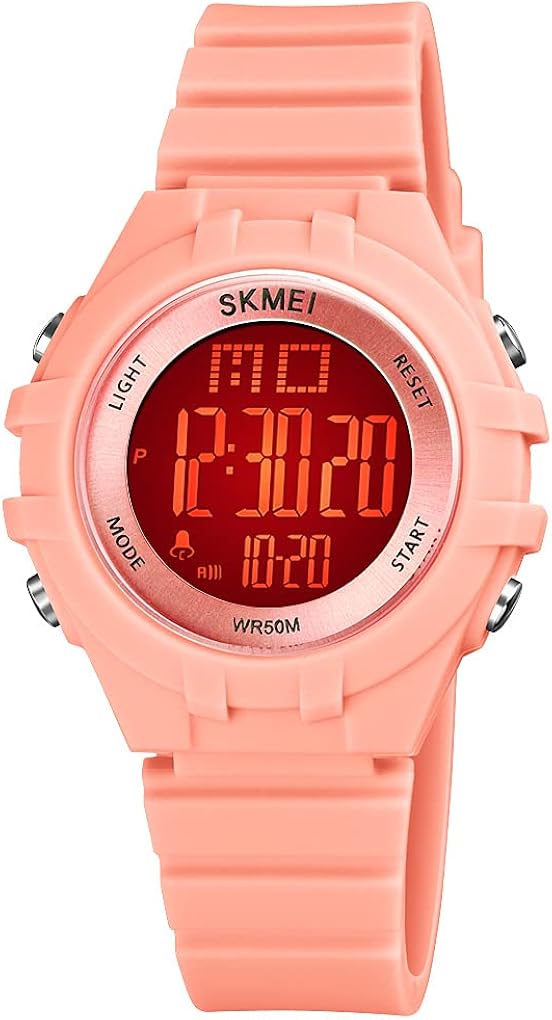 CakCity Kids Digital Sport Waterproof Watch for Girls Boys Kid Sports Outdoor LED Electrical Watches with Luminous Alarm Stopwatch Child Wristwatch Ages 3-21: Watches