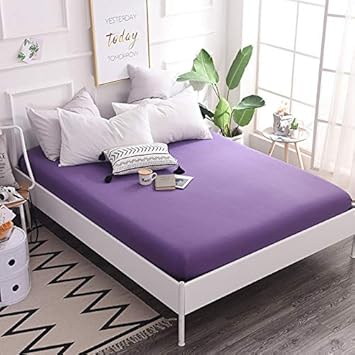 lenzuola re per il materasso viola