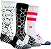 Puma Golf 2018 Men's Puma Crew Sock Pack of 3 (Multi, 9-12)
