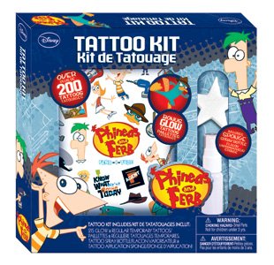 Phineas-and-Ferb-Tattoo-Kit