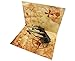 PopLife Pirate Ship & Treasure Map Pop Up Card for All Occasions - Happy Birthday, Graduation, Congratulations, Retirement, Fathers Day - Treasure Hunters, Ocean Lovers - Folds Flat for Mailing