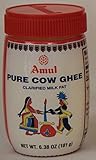 Amul Ghee (Clarified Butter), FDA Approved, 200 mL (6.38 oz) Jar