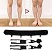 zjchao Legs Posture Corrector, Unisex O/X-Type Legs Correction Belt Knock Knees Shape Straightening Band Bandage (L)