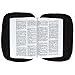 NEW Black Genuine Leather Bible Cover Case