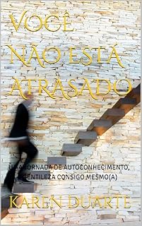 Livro VOCÊ NÃO ESTÁ ATRASADO: UMA JORNADA DE AUTOCONHECIMENTO, FÉ E GENTILEZA CONSIGO MESMO(A)