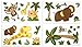 NoJo Jungle Babies Wall Decals
