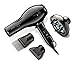 Andis 1875-Watt Professional Pro Dry+ Tourmaline Ceramic Ionic Styling Hair Dryer, Black (82360)